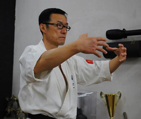 Akio Koyama-Honbu Chief-Kyokushin-kan